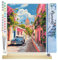 Figured'Art Peinture par Numéro Adulte avec Cadre Voiture classique à Mexico - Activité Manuelle Kit de Loisir Créatif DIY Numéro d'Art Complet - 40x50cm avec châssis en bois à monter