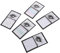 TOYANDONA Sticker-Ohrringe für Mädchen Sticker Gesichtsedelsteine Nagel-Strasssteine Zum Aufkleben Ohrring-Set für Festivals Partys Veranstaltungen