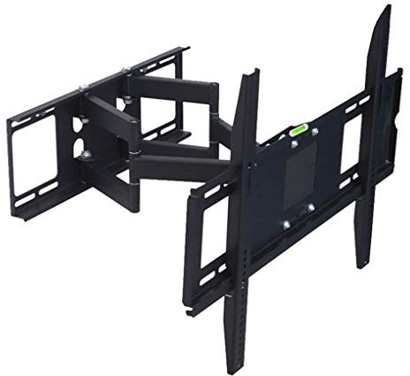 TV Wall Mount Bracket Dual Articulating Arms Swivels Tilts Rotation for Most 32-60 Inch LED, LCD, OLED Flat&Curved TVs, Holds up to 88lbs