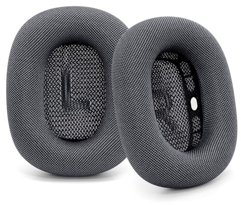 Ohrpolster für AirPods Max 2024 Version, Netzstoff-Ohrpolster Ersatz mit starkem Magnet für Apple 2.0 Over-Ear-Kopfhörer, verbesserte Ohrpolster-Abdeckungen (Mitternachtsblau)