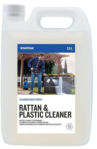 Nilfisk Rattan & Plastic Cleaner - Pressure Washer Detergent for Outdoor Furniture (2.5 L)