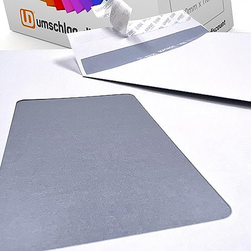 umschlag-discount - 100 Versandtaschen mit Fenster, C4 = 324 x 229 mm, mit Laser bedruckbar, Geschäfts-Umschläge, in Berlin fair verpackt