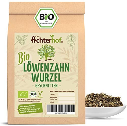 BIO Löwenzahnwurzel getrocknet geschnitten (100g) Löwenzahn-Wurzel-Tee vom-Achterhof - dandelion root cut organic