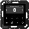 Jung DAB S AS/A Smart-Radio, DAB+ und Bluetooth, Schwarz