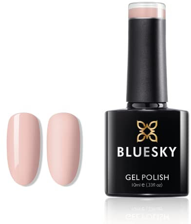 Bluesky BLUESKY Gel Polish, Soft Pink, A55, 10ml, Gel auflösbarer Nagellack, Rosa, Pastel, Pastel, Nackt (Aushärtung unter UV-/LED Lampe erforderlich) er Pack(x)
