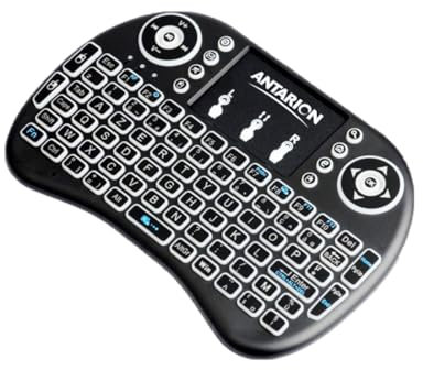 Antarion Smart Pad Clavier Ergonomique Pad Tactile pour TV & Box Android