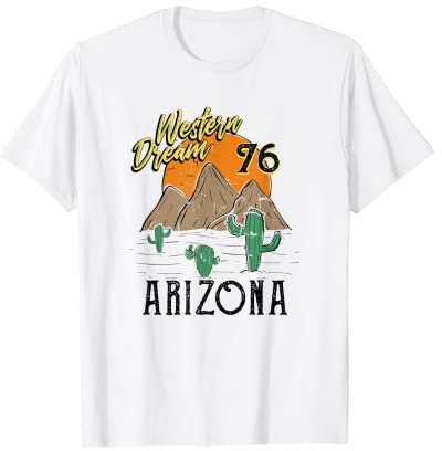 Western Dream Arizona Desert Vibes Wüstenabenteuer Western T-Shirt