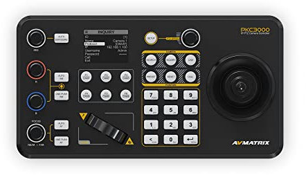 AVMATRIX PKC3000 IP & Serial PTZ Conference Camera Joy Stick Controller