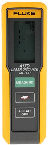 Fluke 417D LCD Laser Entfernungsmesser, metrisch/zöllig, Klasse 2, 635nm