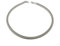 BCughia Herren Kette, Edelstahl Kette Mann Silber 3mm Weizenkette Halsketten Versprechen Geschenke für Herren 55cm (22)