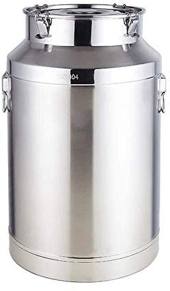 Recipientes Herméticos Contenedores De Almacenamiento De Alimentos Latas De Leche Grandes Cubo Cubo De Vino Acero Inoxidable 304 Con Tapas Selladas, Decoración De Cocina, Organización De Despensa Y Al