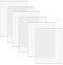 OTCRAFT 6 Stück/3 Paar Standard-Schneidepads für Stanzmaschine; transparente Polycarbonat-Kunststoff-Schneideplatten, Schneidpads, Stanzplatten, 22,5 x 15,5 x 0,3 cm