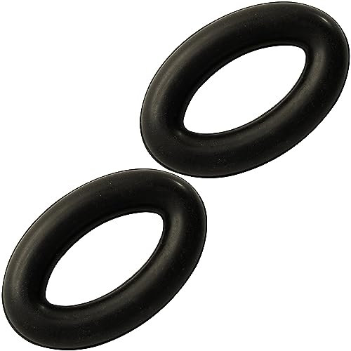 AERZETIX - C66990 - Lot de 2 Supports, silencieux en caoutchouc pour système d'échappement - compatible avec numéros OE 1820 2 244 720, 2 244 720