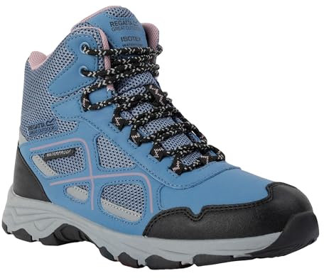 Regatta - Bottines de Marche Lady VENDEAVOUR - Femme (38 FR) (Bleu/Champignon)