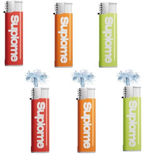 6 Stück Wasserpistole Feuerzeug,Feuerzeug Wasser Spritzt Prank,Feuerzeug Wasserpistole,Lustiges Mini Wasserpistolen Trickspielzeug,Partystreich,Fake-Feuerzeug,Feuerzeug-Wasserpistolen-Spielzeug