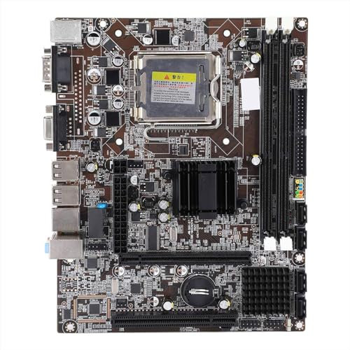 Nuwo G41A - Placa base ATX LGA 775, compatible con procesadores Intel Pentium 2th y 3th Gen, 2 ranuras RAM DDR3, IDE, VGA, COM, LAN, PCI-e x16, Bulk