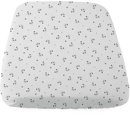 Chicco Kinderbettlaken Set 2 Stück N2M, Kinderbettlaken Set 2 Stück Next2Me, Panda
