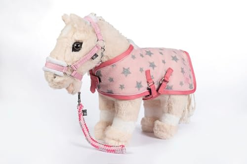 HKM Cuddle Pony Star Set Rose with Stars Design One Size