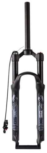 Fourche à air 27,5 pour VTT - Fourche à suspension - 120 mm - Xc - Frein à disque droit - Fourche avant - Verrouillage à distance QR 9 mm