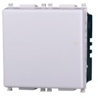 Elektronova Interruttore 2P 2 moduli 16A Unipolare Bianco compatibile Vimar Plana 3202