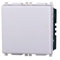 Elektronova Interruttore 2P 2 moduli 16A Unipolare Bianco compatibile Vimar Plana 3202