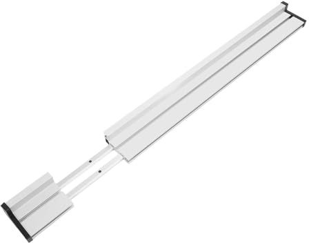 FTVOGUE Frästisch-Gehrungsschienen-Teleskopzaun, Aluminiumlegierung, Verstellbar von 700–1060 Mm für Holzbearbeitungsprojekte, 75-Typ-T-Schiene für Präzises Schneiden