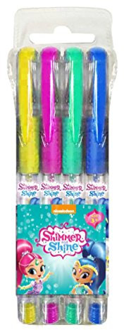 C Y P 8426842057071 0 Set mit 4 Glitzer-Gel-Kugeln, Shimmer und Shine, bunt