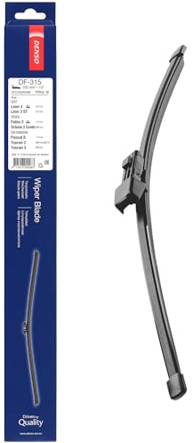 DENSO Heck Flachwischer DF-315 (335 mm): Leiser, langlebiger Wischer mit aerodynamischem Design. OEM-Qualität, breite Kompatibilität, 2-Jahre Garantie.
