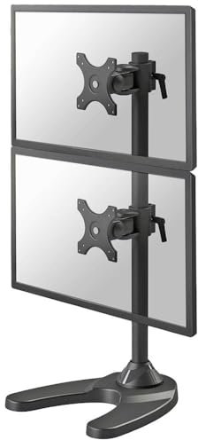 Newstar FPMA-D700DDV - Desk Mount DUAL Vertical 10-27I - for 2 LCD/TFT Screens UP to 24IN