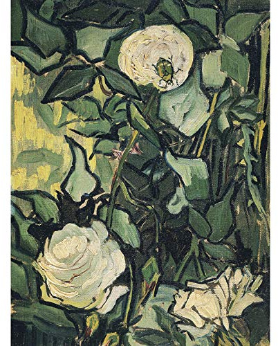 FINE ART PRINTS Vincent Van Gogh Roses XXL Kunstdruck Wandbild Poster Premium XL