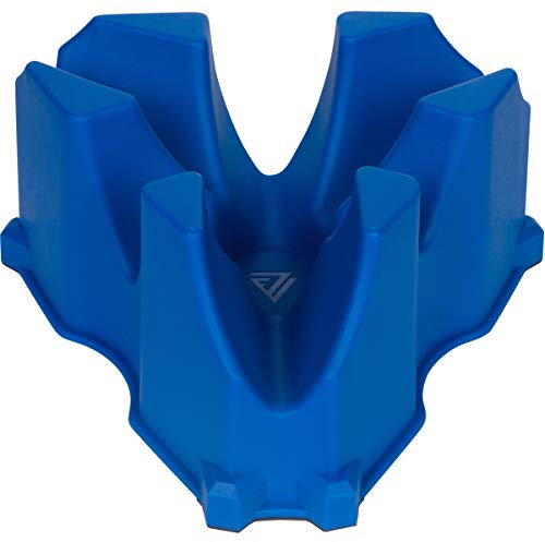 KOM Cycling Indoor Trainer Vorderrad Riser Block - 3 verschiedene Höhen schaffen den perfekten Block für alle Trainer einschließlich Zwift Hub Trainer, Cyclops, Wahoo Kickr, TacX Neo, Kinetic