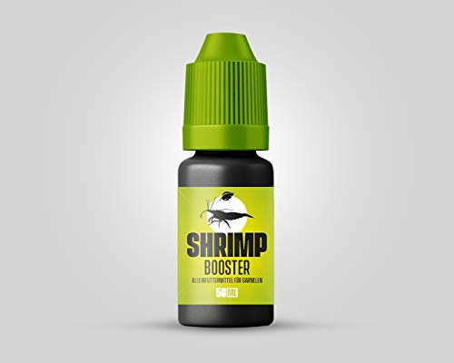 NatureHolic Shrimp Booster - Garnelendünger I speziell für Zwerggarnelen I aus hochwertigen Rohstoffen I für einen perfekten Fressfilm I Made in Germany I 30 ml