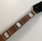 Manche de guitare basse électrique 4 cordes 20 frettes 86,4 cm en érable et palissandre incrusté Noir brillant