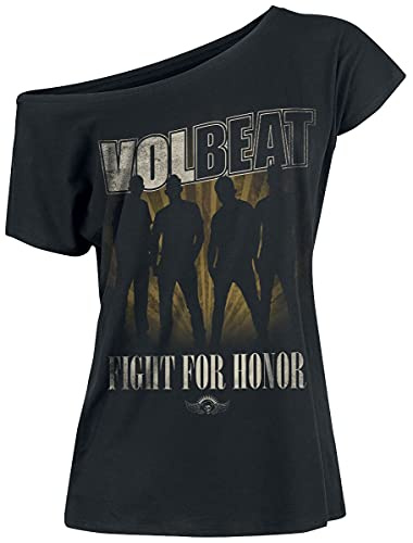 Volbeat Fight for Honor Frauen T-Shirt schwarz Band-Merch, Bands