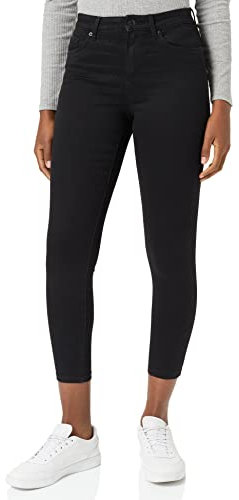 VERO Moda Damen Vmsophia Hw Sk Soft Vi110 Petite Noos Jeans, Farbe: Schwarz, Größe S 28L EU