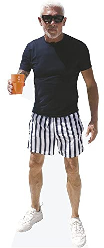 Wayne Lineker (Shorts) Pappaufsteller lebensgross