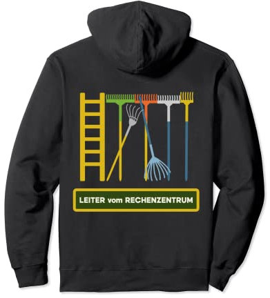 Ladder of the Data Centre Rake Decorative Garden Chef Garden King Pullover Hoodie