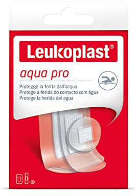 Curas Leukoplast Aqua Pro impermeables y transparentes 20 Unidades surtidas