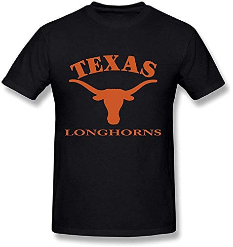 Men's Texas Longhorns Football Logo T Shirt Black L