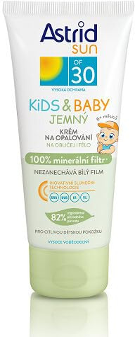 Sonnenschutz für das Gesicht – idealer Sonnenschutz der Marke Astrid für Unisex Kinder