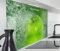 timalo Herd Spritzschutz Wand Spüle, Küche Küchenrückwand Glasoptik | Acryl Glas 2mm | Glasrückwand Acrylglas Küchenpaneele Rückwandschutz Platte | 100x50cm Grüner Apfel im Wasser