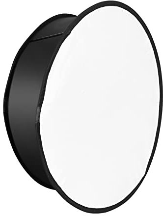 softbox luce video a led HUIOP YN56-1 Diffusore Softbox Rotondo da 56 cm/22 pollici Pieghevole con Borsa per il Trasporto per YN600L/YN600L II/YN900/YN900 II LED Video Light