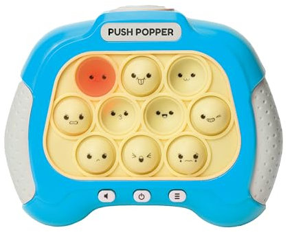 #winning Elektronisches Fidget Push Popper Spiel mit mehreren Spielmodi in Blau