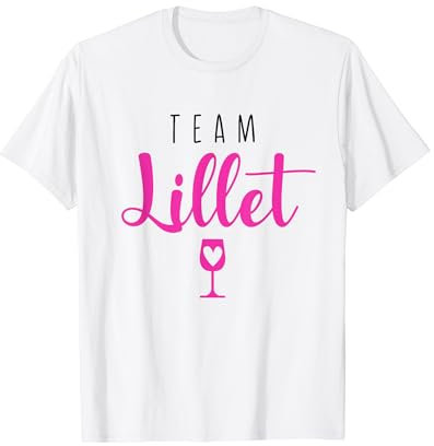 TEAM LILLET X Lilletfee Crew Cocktail Mädelsabend JGA T-Shirt