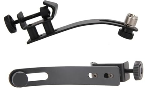 Toyvian 1Pc Kit De Batterie Pièces De Micro De Clip De De Microphone Pince De Micro De Batterie Micro De Grosse Caisse Pince De Micro De Caisse Claire Clip De Microphone