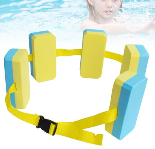Schwimmgürtel für Kinder, GOMETY Schwimmgurt Verstellbarer, Entfernbar Schwimmlernhilfe mit 5 Auftriebskörpern, Einstellbare Schwimmgürtel Einstellbar für Sichere Schwimmhilfen für Kinder Anfänger