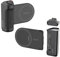PGYTECH MagCam - Set di maniglie per cellulare 3 in 1 con ricarica wireless MagSafe e telecomando Bluetooth rimovibile, per iPhone 16/15/14/13/12/Android 14, colore: Nero