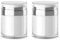 Ohulelks Acrylic Makeup Cosmetic Containers with Shampoo Pump, Refillable and Suitable for Travelling