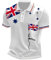 Union Jack 2025 Men Polo Shirt Short Sleeve Breathable Tennis T-Shirt Summer Tshirts Button Front Golf Shirts Casual Sport Tops Basic Regular-Fit King Charles 2025 Work Wear,3XL