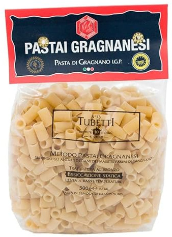 Pastai Gragnanesi Tubetti 500g PASTA DI GRAGNANO IGP